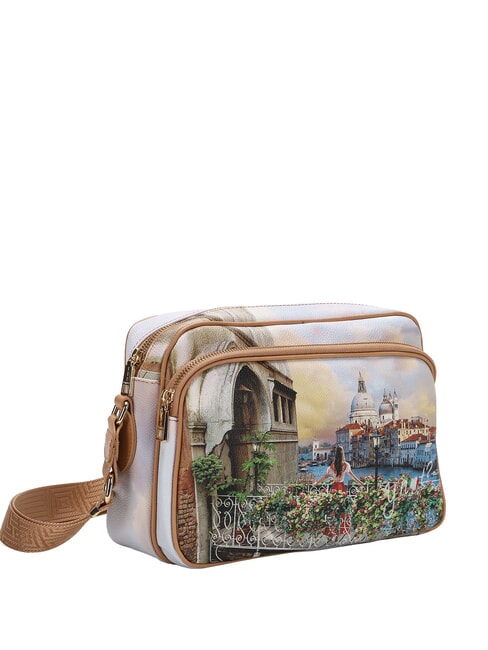 YESBAG Gro&szlig;e Schultertasche f&uuml;r Kameras blumenreicher Kanal - Damentaschen