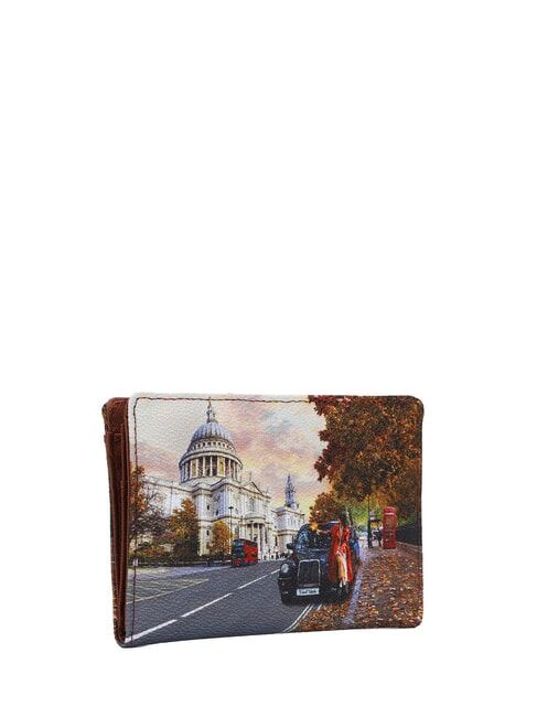 YESBAG Kartenetui mit M&uuml;nzfach London-Tourist - Brieftaschen Damen