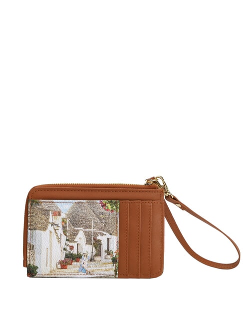 YESBAG Flaches Kartenetui mit Rei&szlig;verschluss und Handgelenkschlaufe Apulien Sommer - Brieftaschen Damen