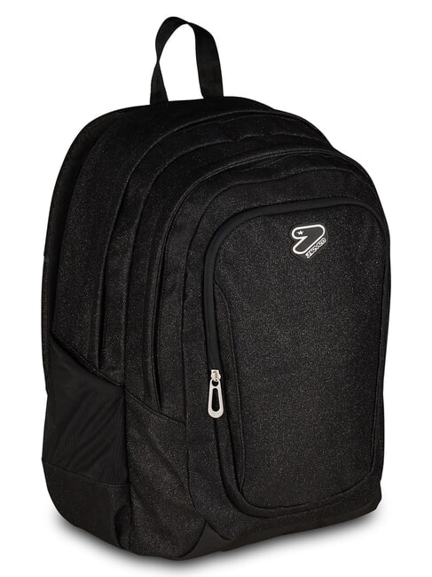 SHINY TECH Laptop-Rucksack Schwarz - Rucks&auml;cke f&uuml;r Schule &amp; Freizeit