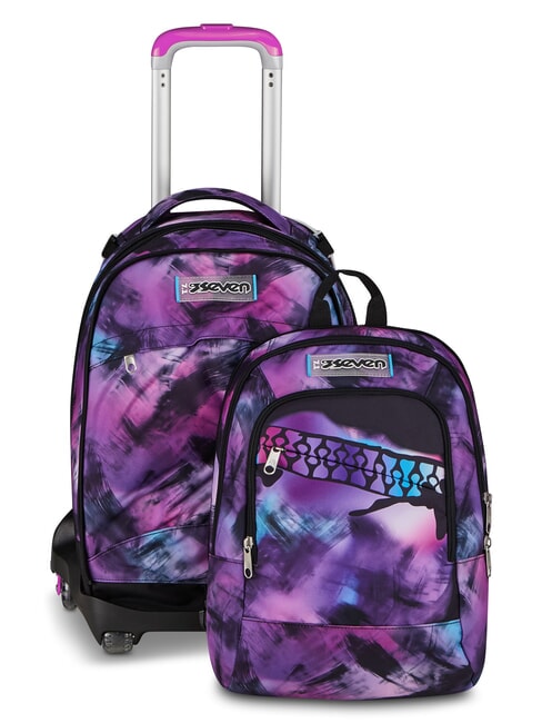 PINK FUSION Abnehmbarer Trolley-Rucksack rosa - Rucks&auml;cke mit Trolleyfunktion