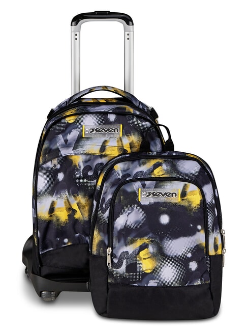 GOLDEN PAINT 3-in-1-Trolley-Rucksack Stahlgrau - Rucks&auml;cke mit Trolleyfunktion