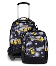 SEVEN GOLDEN PAINT 3-in-1-Trolley-Rucksack - Rucks&auml;cke mit Trolleyfunktion