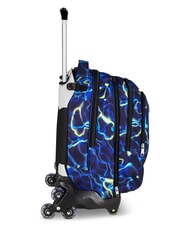 SEVEN ELECTRICVIBE BOY Dreifach-Rollen-Trolley-Rucksack blautief - Rucks&auml;cke mit Trolleyfunktion - 6
