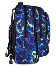 SEVEN ELECTRICVIBE BOY Dreifach-Rollen-Trolley-Rucksack blautief - Rucks&auml;cke mit Trolleyfunktion - 7