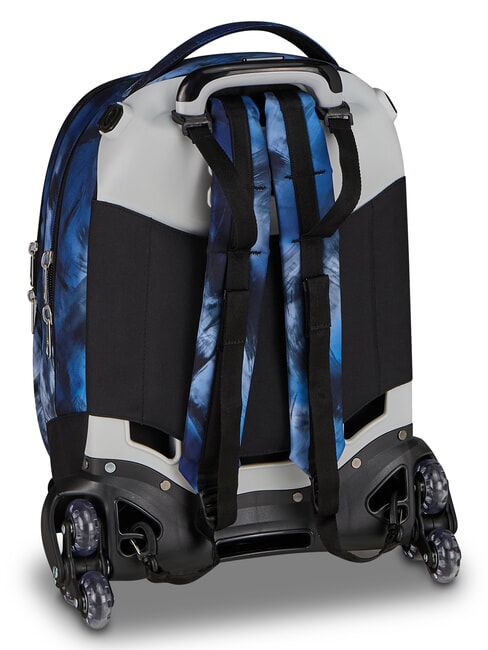 BLU FUSION 3-in-1 Trolley-Rucksack fluoreszierendes T&uuml;rkis - Rucks&auml;cke mit Trolleyfunktion