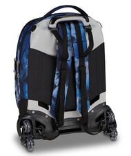 SEVEN BLU FUSION 3-in-1 Trolley-Rucksack fluoreszierendes T&uuml;rkis - Rucks&auml;cke mit Trolleyfunktion - 4