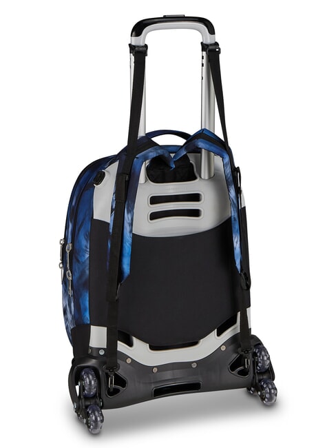 BLU FUSION 3-in-1 Trolley-Rucksack fluoreszierendes T&uuml;rkis - Rucks&auml;cke mit Trolleyfunktion