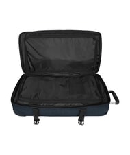EASTPAK TRANSIT'R PLUS M Mittlerer Trolley dreifach denim - Halbharte Trolleys - 2
