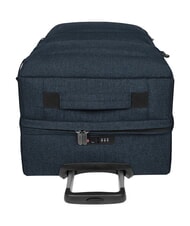 EASTPAK TRANSIT'R PLUS M Mittlerer Trolley dreifach denim - Halbharte Trolleys - 5