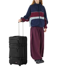 EASTPAK TRANSIT'R PLUS M Mittlerer Trolley SCHWARZ - Halbharte Trolleys - 6