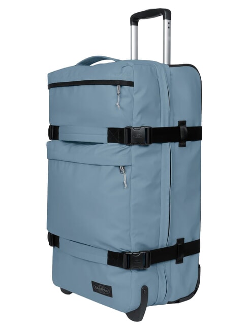 TRANSIT'R PLUS L Gro&szlig;er Einkaufswagen Planenstaub blau - Halbharte Trolleys