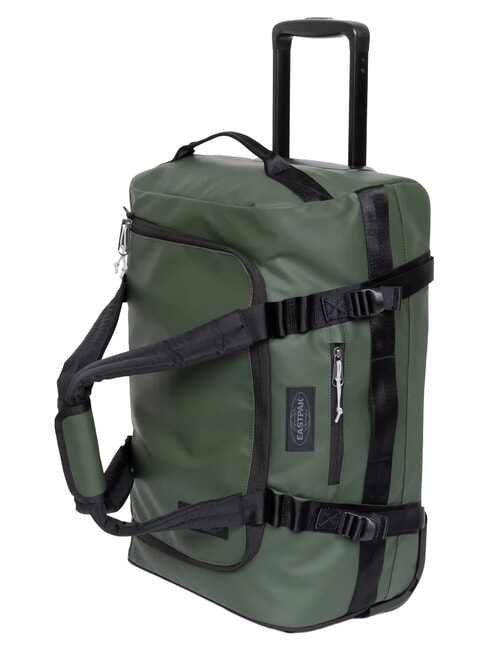 DUFFEL PACK WHEEL S Kleiner wasserabweisender Reisetaschen-Trolley Planenwald - Handgep&auml;ck