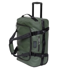 EASTPAK DUFFEL PACK WHEEL S Kleiner wasserabweisender Reisetaschen-Trolley Planenwald - Handgep&auml;ck - 3