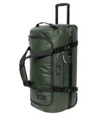 EASTPAK DUFFEL PACK WHEEL M Mittelgro&szlig;er wasserabweisender Reisetaschen-Trolley Planenwald - Halbharte Trolleys - 3