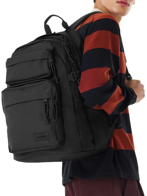 DOUBLE PRO 15,6-Zoll-Laptop-Rucksack SCHWARZ - Rucks&auml;cke f&uuml;r Schule &amp; Freizeit