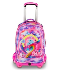SJGANG JOYFUL PINS GIRL 3-in-1-Trolley-Rucksack - Rucks&auml;cke mit Trolleyfunktion