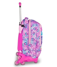 SJGANG GLOWCAT Rucksack mit abnehmbarem Trolley zartes Flieder - Rucks&auml;cke mit Trolleyfunktion - 5