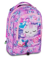 SJGANG GLOWCAT Rucksack mit abnehmbarem Trolley zartes Flieder - Rucks&auml;cke mit Trolleyfunktion - 6