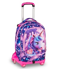 SJGANG PIXIE UNICORN Rucksack mit abnehmbarem Trolley - Rucks&auml;cke mit Trolleyfunktion