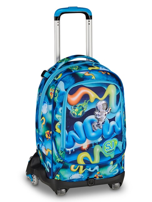 SPACE RIDE Rucksack mit abnehmbarem Trolley KIEFERNNADEL - Rucks&auml;cke mit Trolleyfunktion