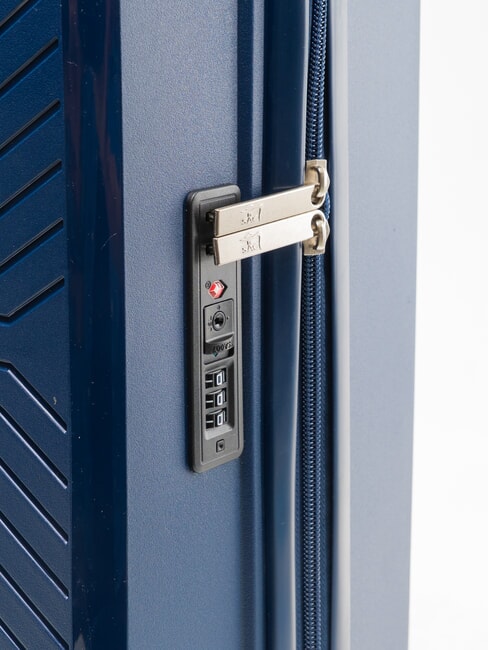 PEGASUS Gro&szlig;er, extrem widerstandsf&auml;higer Trolley marineblau - Harte Trolleys