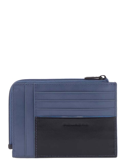 B2 REVAMP Kartenetui mit M&uuml;nzfach Blau - Brieftaschen Herren