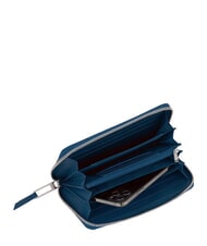 PIQUADRO PQ-RY  Geldb&ouml;rse mit Rundum-Rei&szlig;verschluss - Brieftaschen Damen