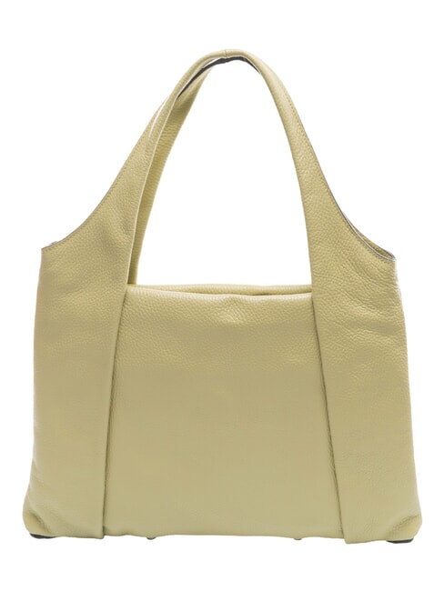ZEYNEP Flache Schultertasche, mittel Seladon - Damentaschen
