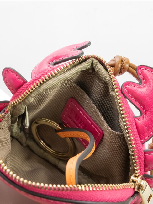 ALLEGRA M&uuml;nzgeldb&ouml;rse / Schl&uuml;sselanh&auml;nger Fuchsie - Brieftaschen Damen