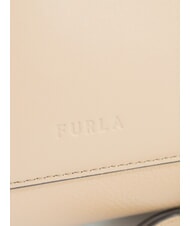 FURLA GILDA Minitaschen aus Leder mit Schultergurt grau + salbei c - Damentaschen - 3