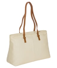 BRIC&rsquo;S CREMONA S Leder-Einkaufstasche, Schultertasche CREME - Damentaschen - 3