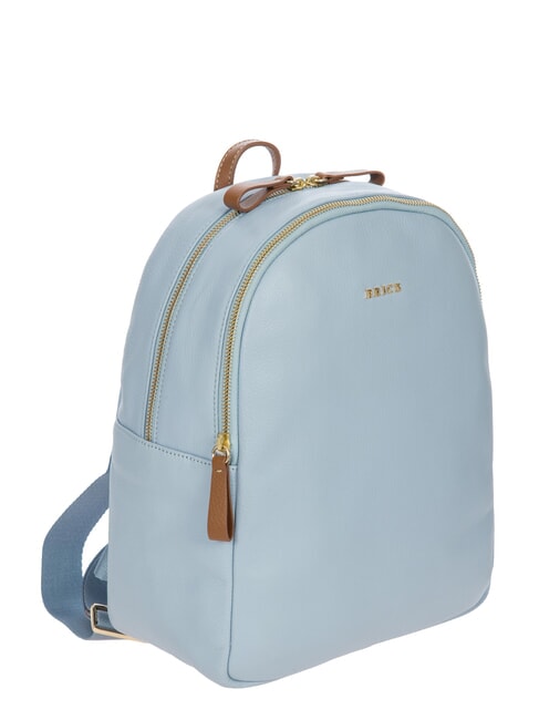 CREMONA Lederrucksack, zwei F&auml;cher Himmel - Damentaschen