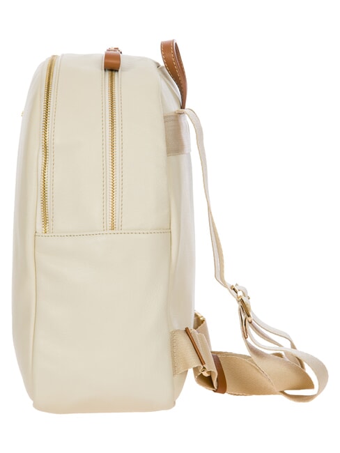 CREMONA Lederrucksack, zwei F&auml;cher CREME - Damentaschen