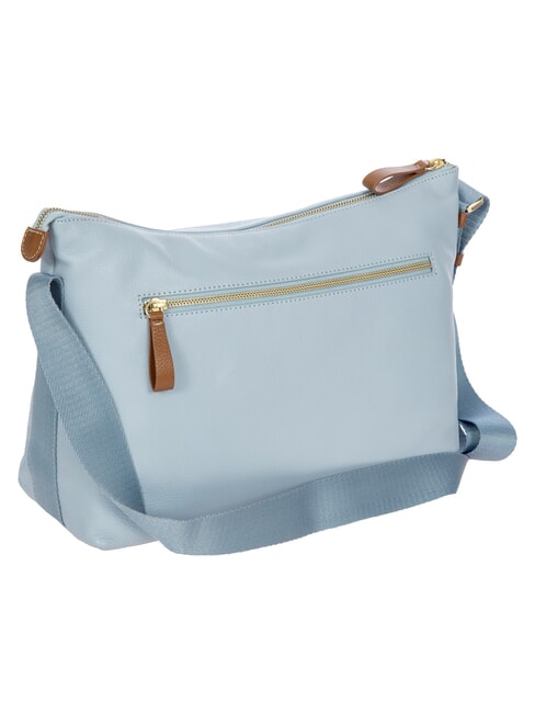 CREMONA Mini-Schultertasche aus Leder Himmel - Damentaschen
