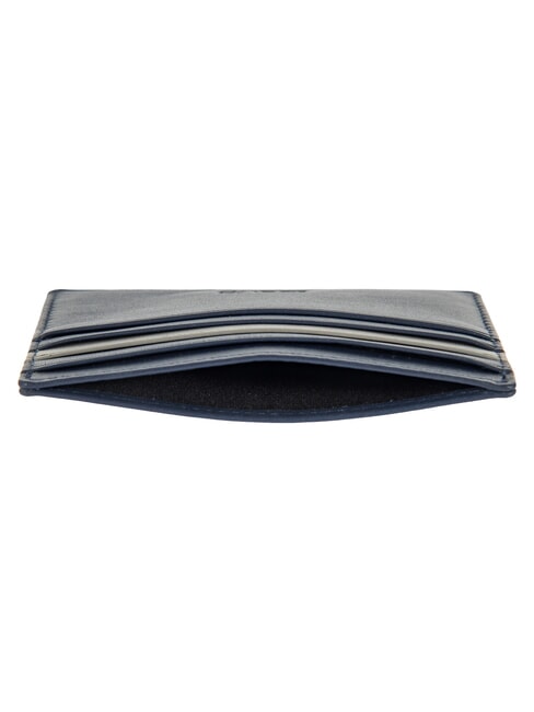 BERNINA Leder-Kartenhalter Ozean - Brieftaschen Herren