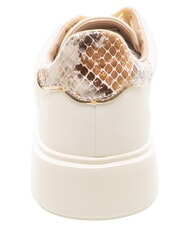 BLAUER VENUS Turnschuhe Creme/Python - Damenschuhe - 3