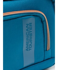 AMERICAN TOURISTER BLAZING RIDE Kosmetikkoffer mit Vordertasche T&uuml;rkis/Orange - Beauty-Case - 3