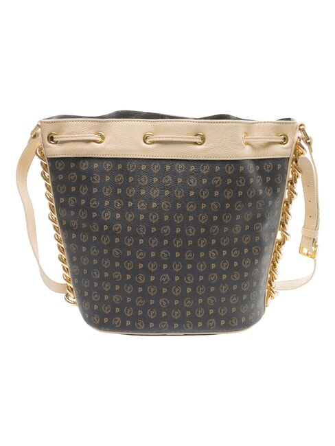 HERITAGE Schultertasche schwarz / elfenbein - Damentaschen