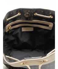 POLLINI HERITAGE Schultertasche schwarz / elfenbein - Damentaschen - 5