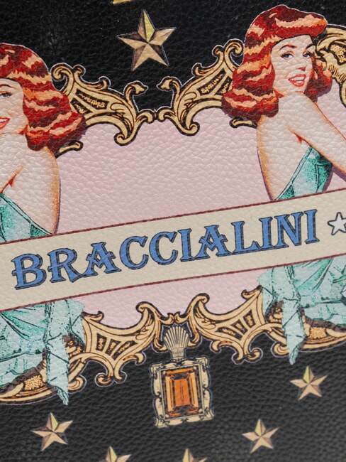 BRITNEY Rucksack mit zwei Taschen Schwarz - Damentaschen