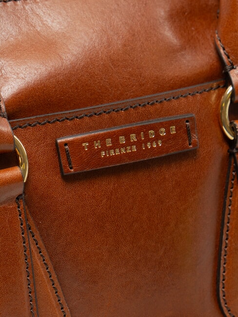 CECILIA Schultertasche mit Schultergurt BRAUN - Damentaschen