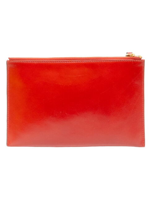 LUCREZIA Clutch aus Leder Flamenco-Abk. Gold - Damentaschen