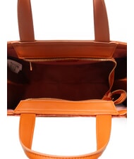 GAUD&Igrave; ADA VELUR L Handtasche mit Samteins&auml;tzen Orange - Damentaschen - 5