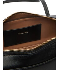 CALVIN KLEIN FOIL LOGO Schultertasche, Koffertasche schwarz/ger&ouml;stete Kokosnuss - Damentaschen - 6