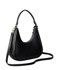 CALVIN KLEIN BOLD CK Schultertasche mit Schultergurt auf Schwarz - Damentaschen - 3