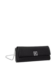 CALVIN KLEIN EMBLEM HW Clutch, Schultertasche auf Schwarz - Damentaschen - 3