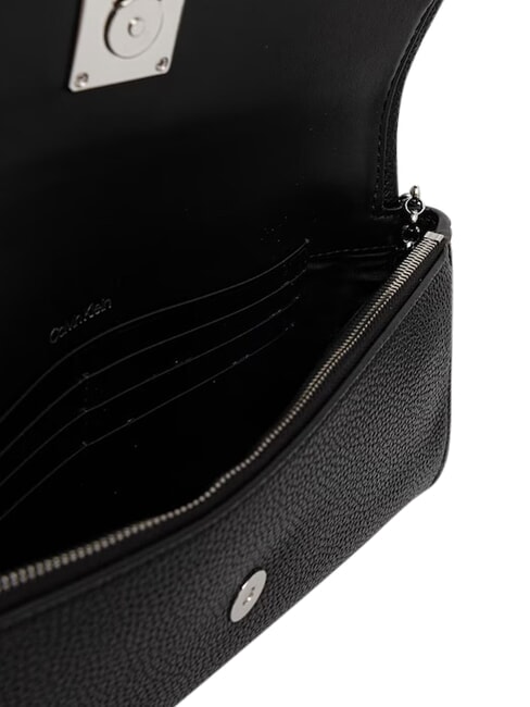 EMBLEM HW Clutch, Schultertasche auf Schwarz - Damentaschen