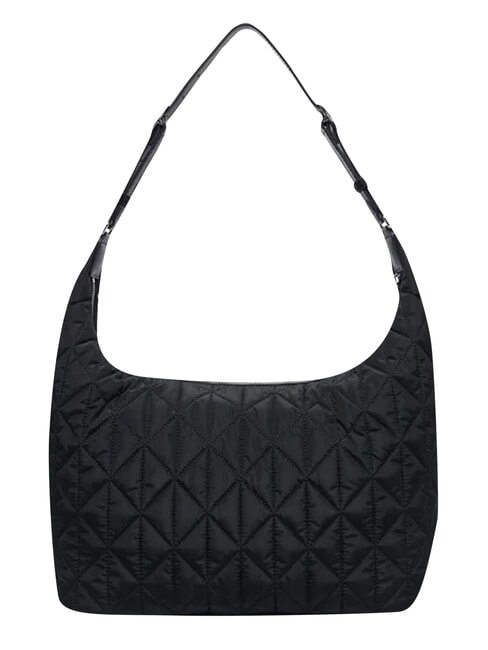 QUILTED NYLON Umh&auml;ngetasche auf Schwarz - Damentaschen