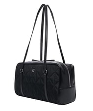 CALVIN KLEIN QUILTED NYLON Die Schultertasche auf Schwarz - Damentaschen - 4